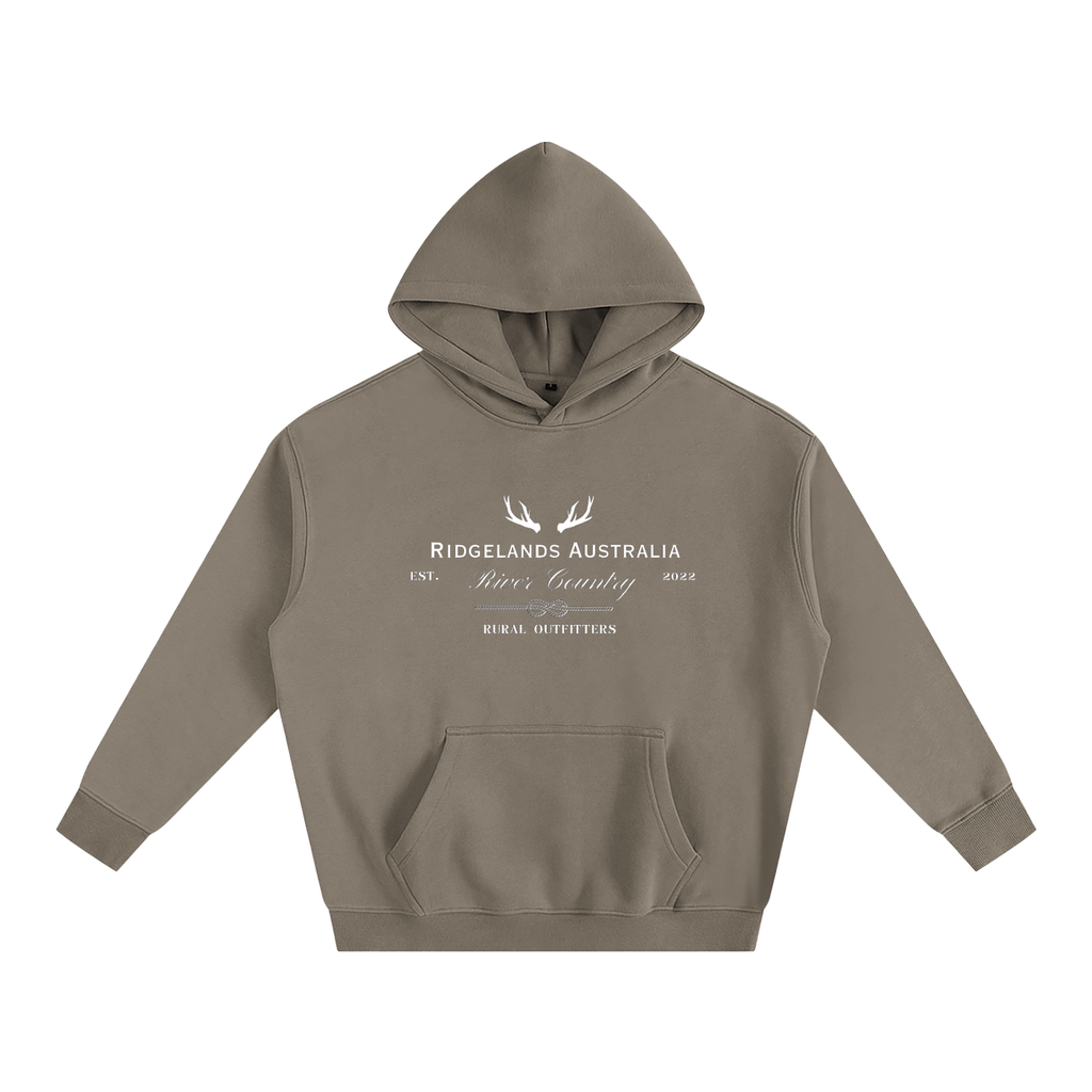 Rural Outfitters Oversized Hoodie - Gravel