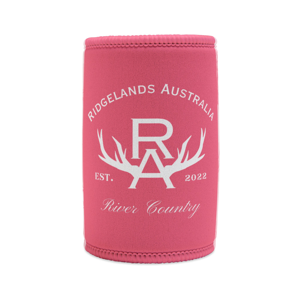 Boots N' Bows Stubby Cooler - Rose