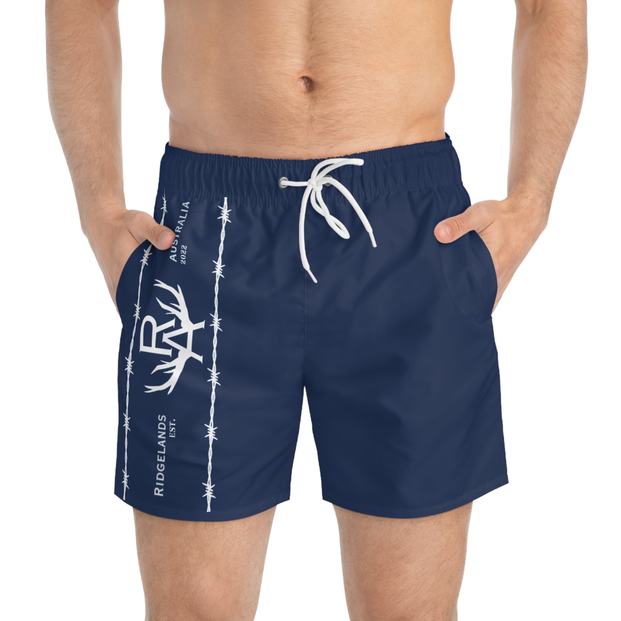 Mens Signature Board Shorts - Navy