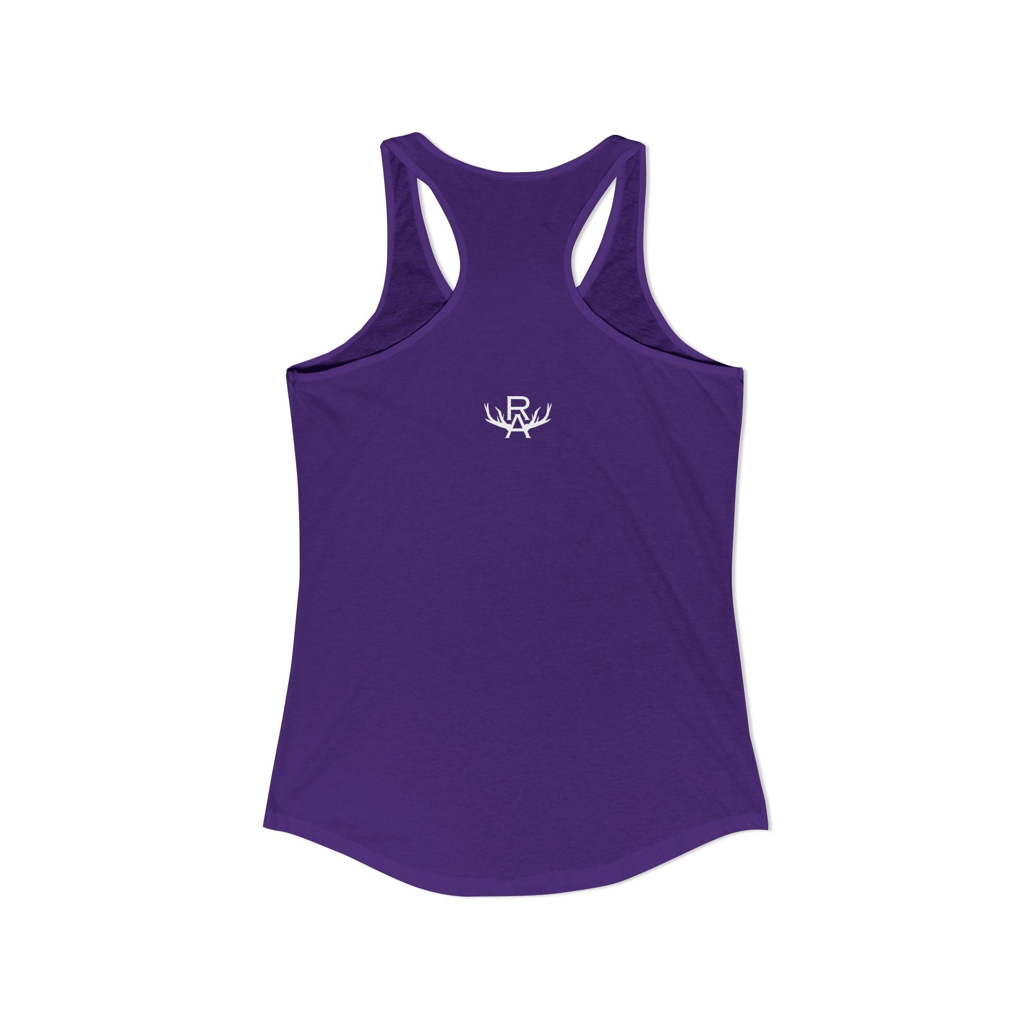 Women's Racer Slim Fit Tank Top - Hyacinth