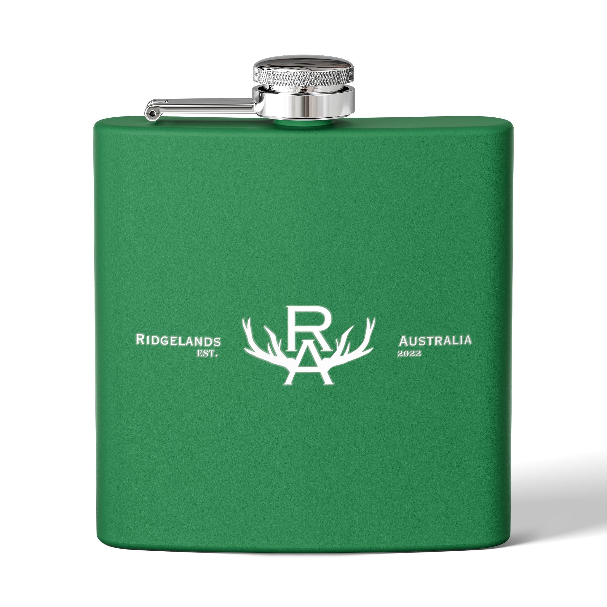 Ridgelands Australia Flask - Green