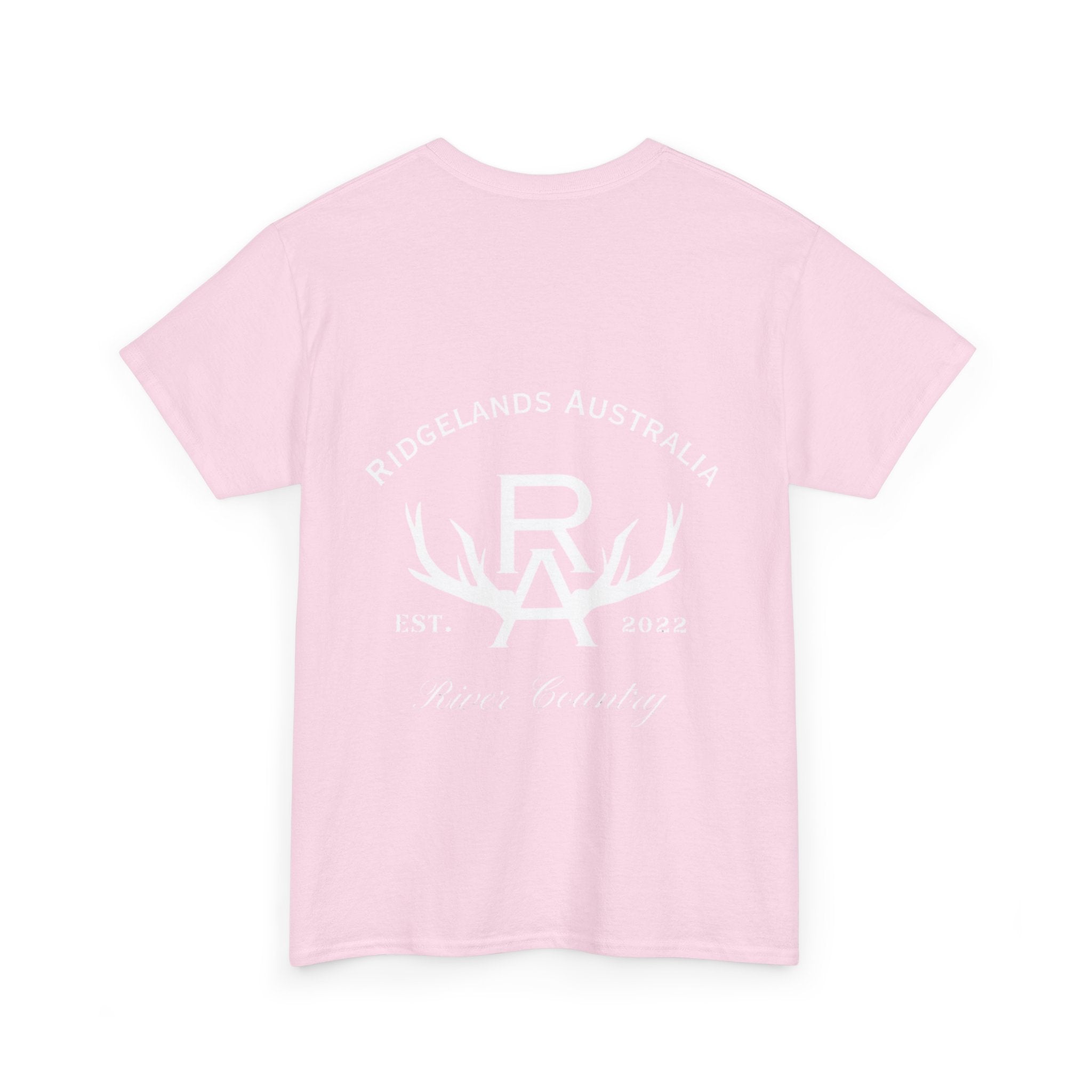 Women's Rural Outfitters Loose Fit T-Shirt - Baby Pink