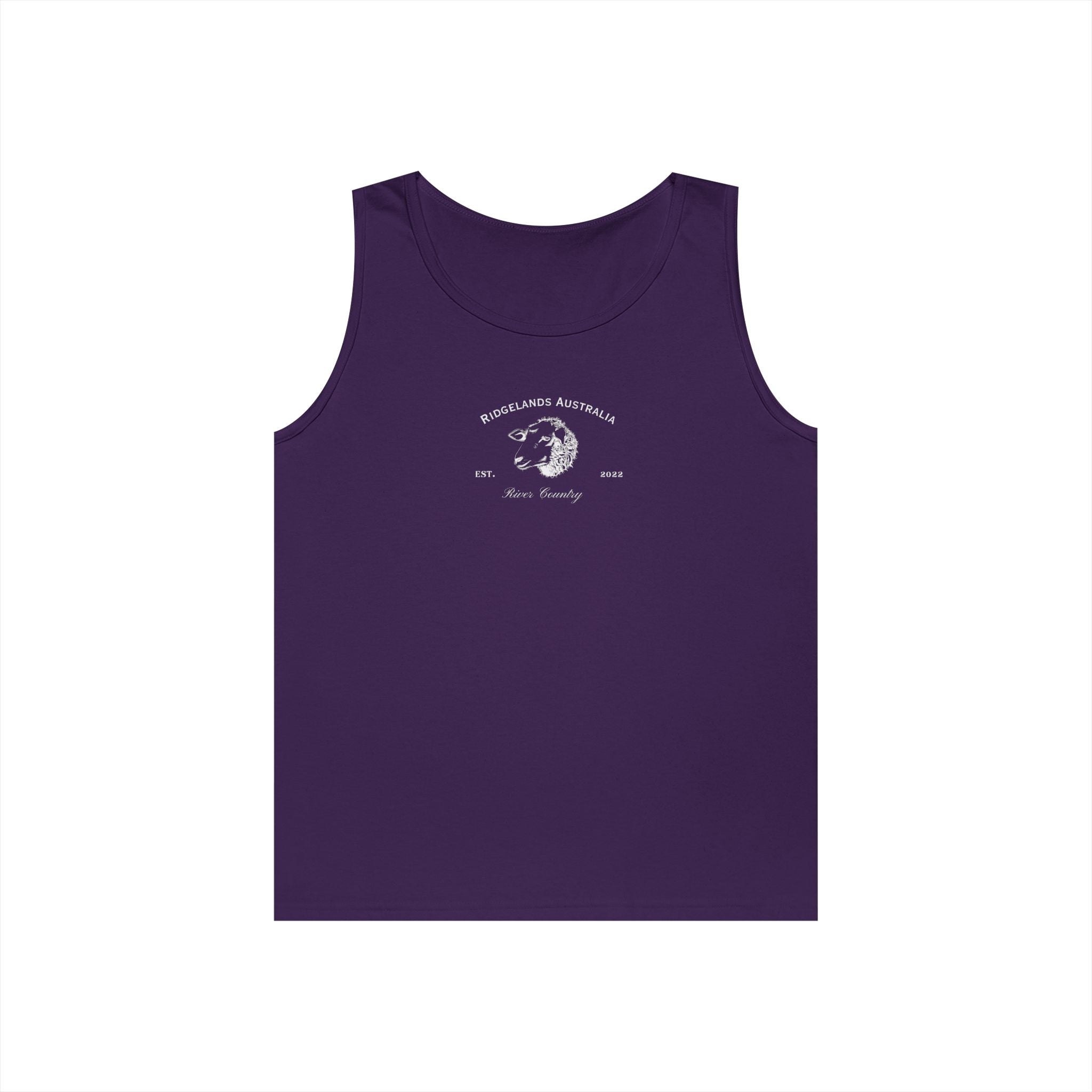 Mens Shepherds Singlet - Hyacinth