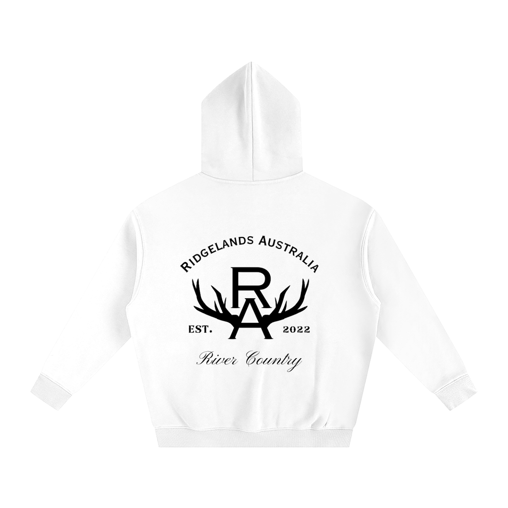 Rural Outfitters Oversized Hoodie - Pearl