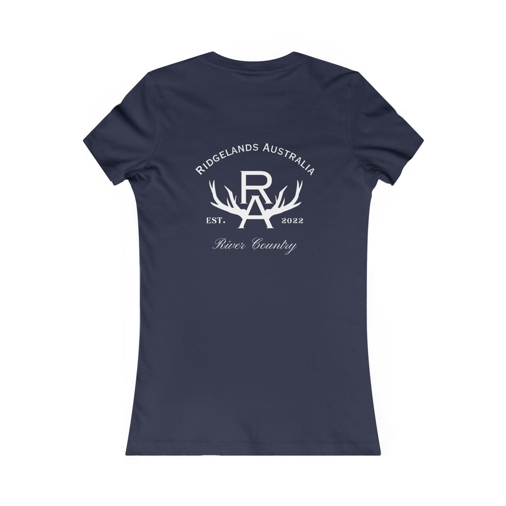 Women's Rural Outfitters Slim Fit T-Shirt - Navy