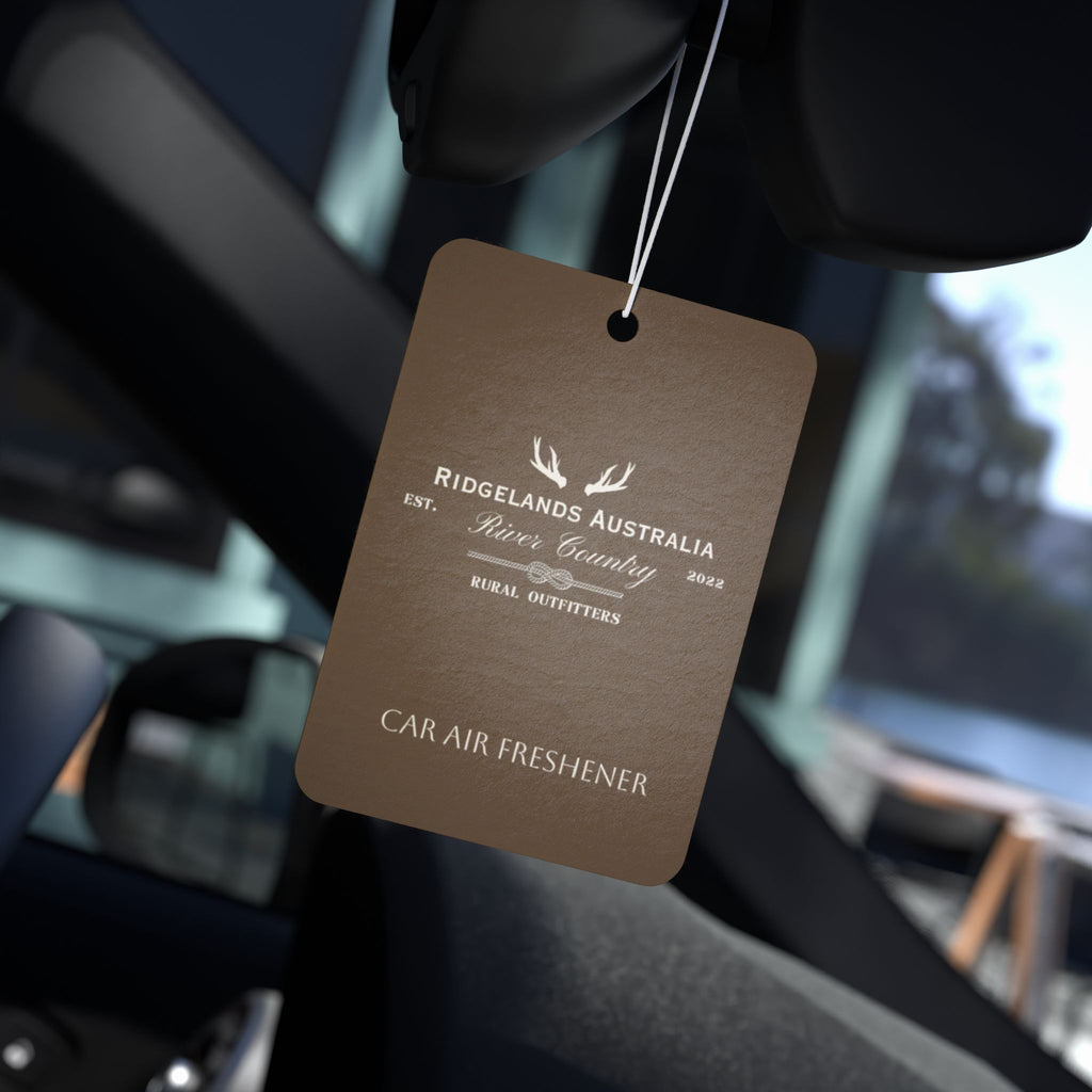 Ridgelands Australia Signature Label Air Freshener - Leather