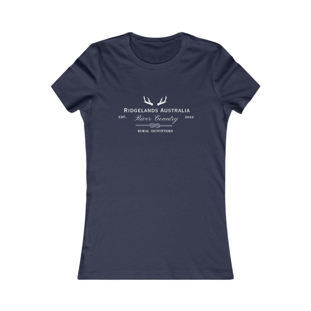 Women's Rural Outfitters Slim Fit T-Shirt - Navy