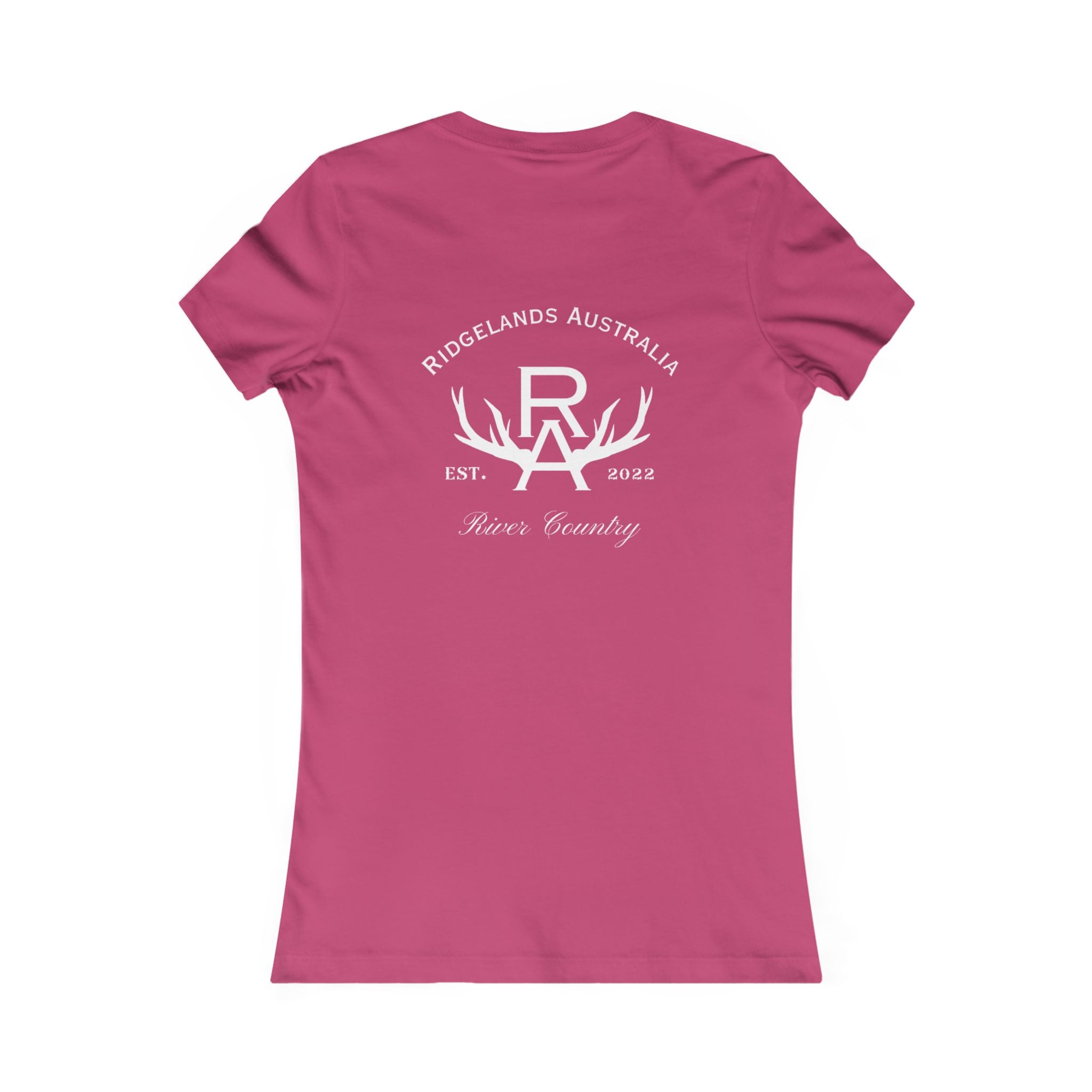 Women's Rural Outfitters Slim Fit T-Shirt - Berry