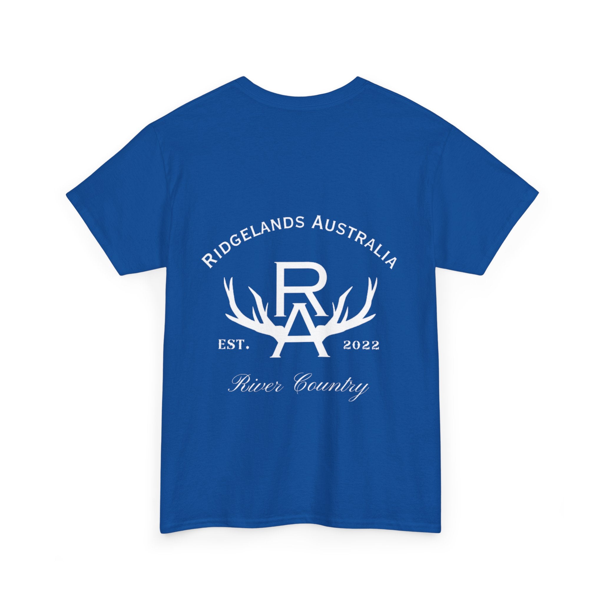 Women's Rural Outfitters Loose Fit T-Shirt - Royal Blue