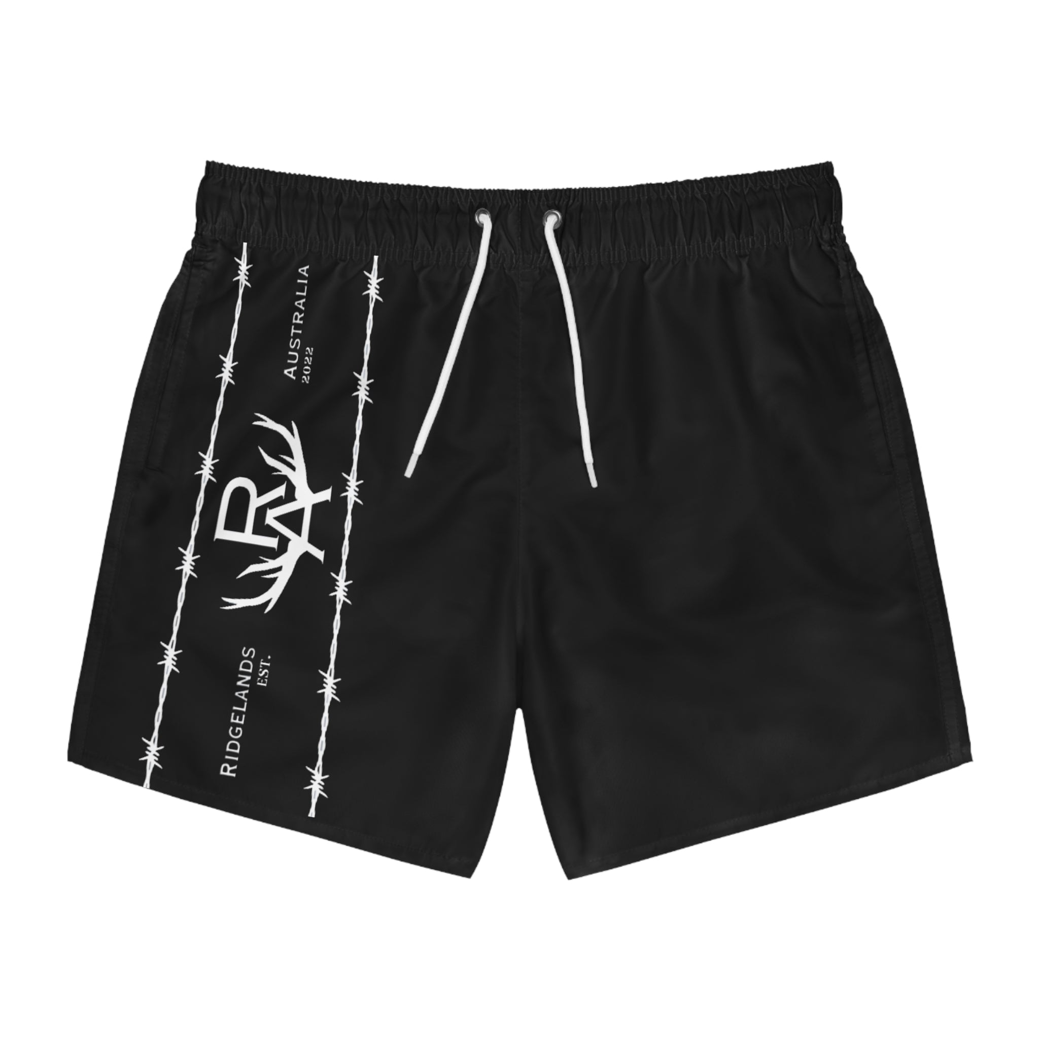 Mens Signature Board Shorts - Black