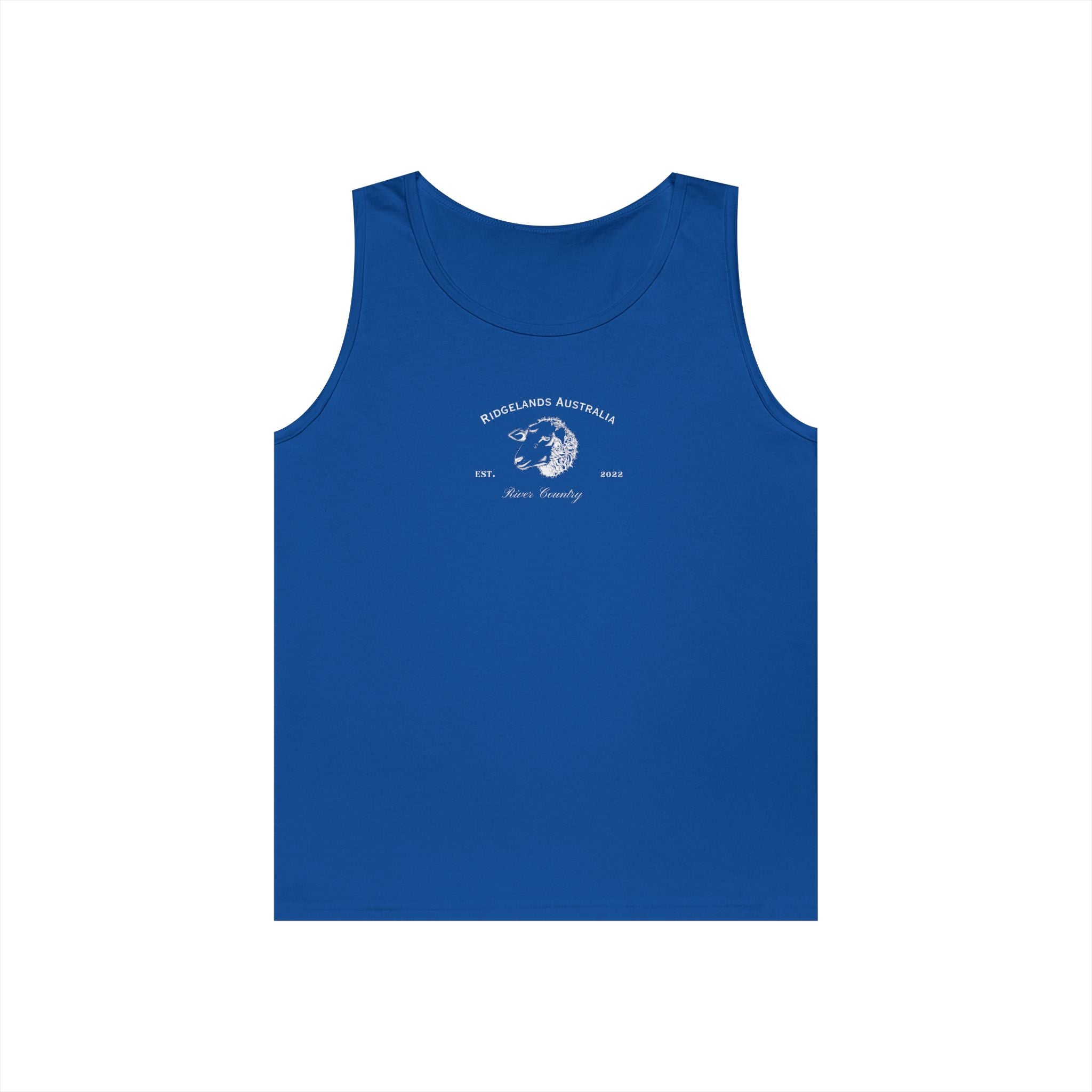 Mens Shepherds Singlet - Royal Blue