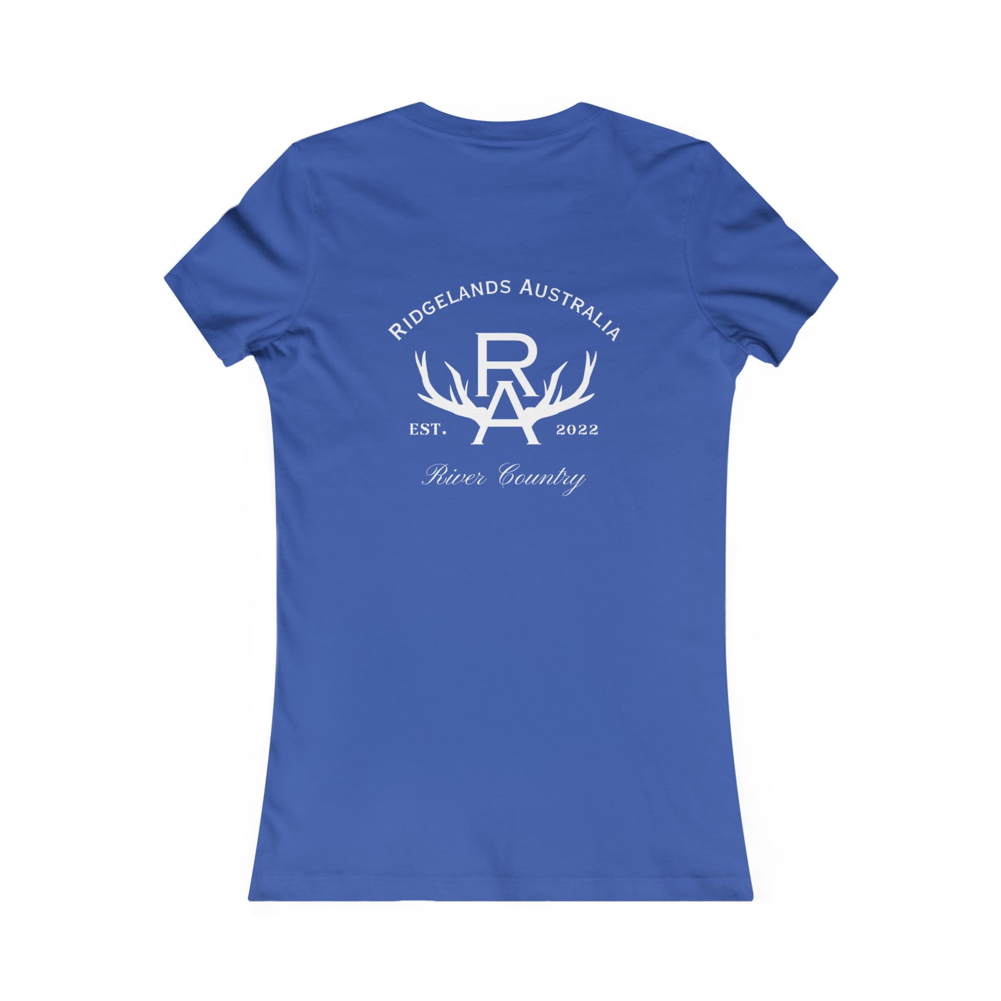 Women's Rural Outfitters Slim Fit T-Shirt - Royal Blue
