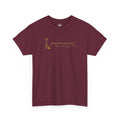 Mens Lone Man T-Shirt - Burgundy