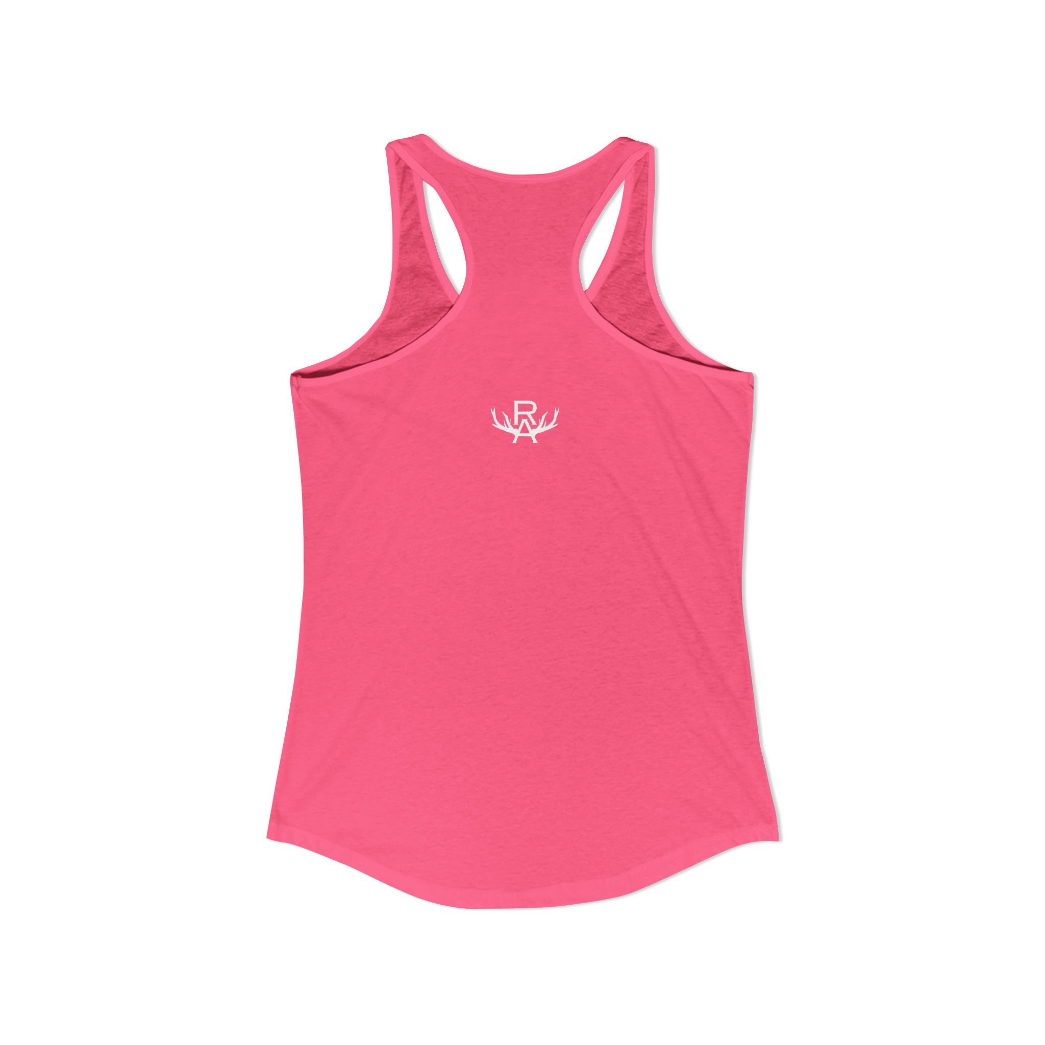 Women's Racer Slim Fit Tank Top - Frangipani Pink