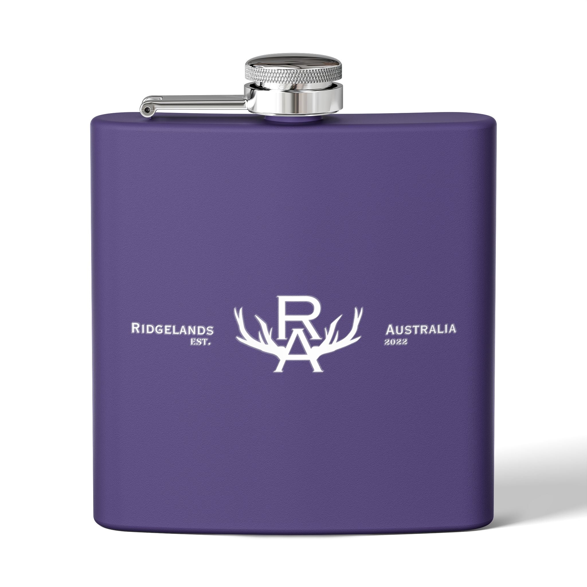 Ridgelands Australia Flask - Purple