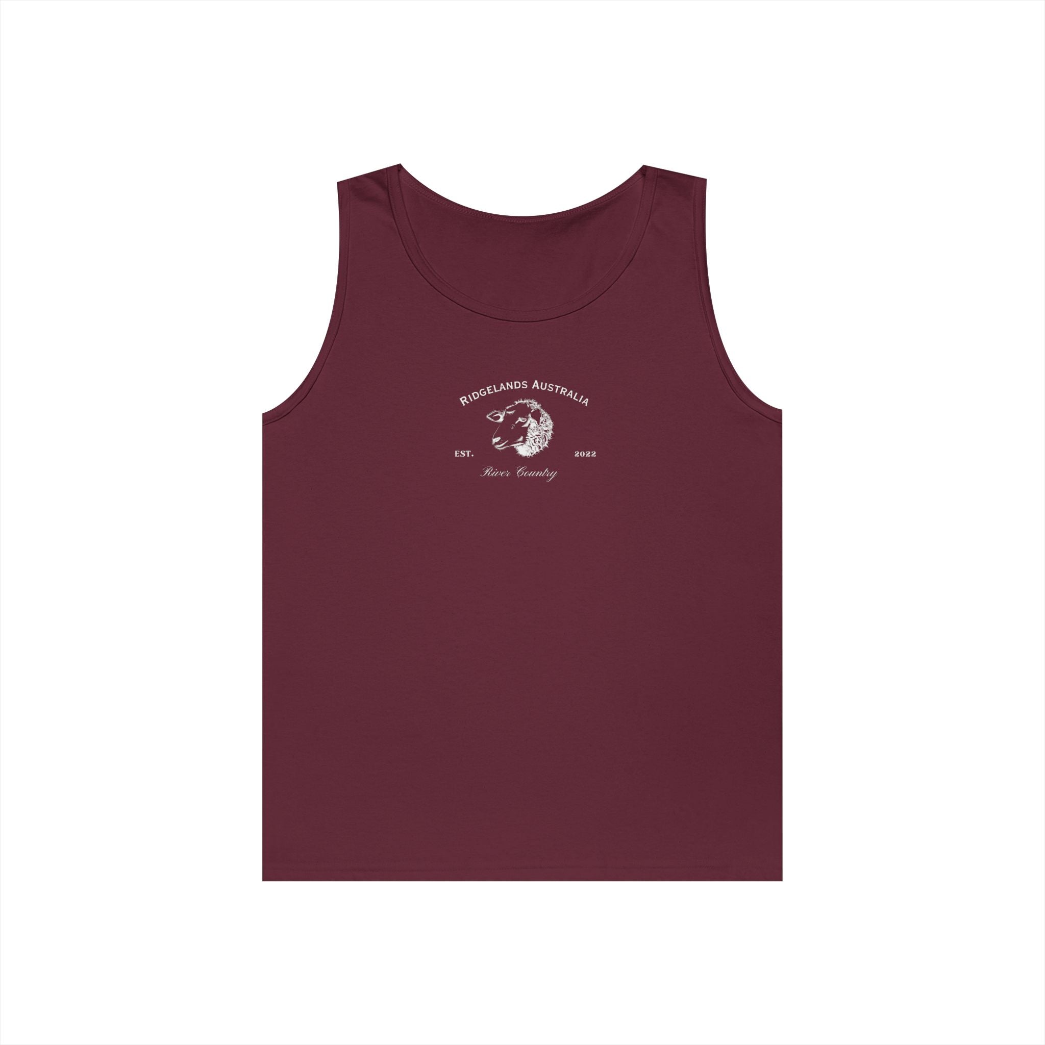 Mens Shepherds Singlet - Maroon