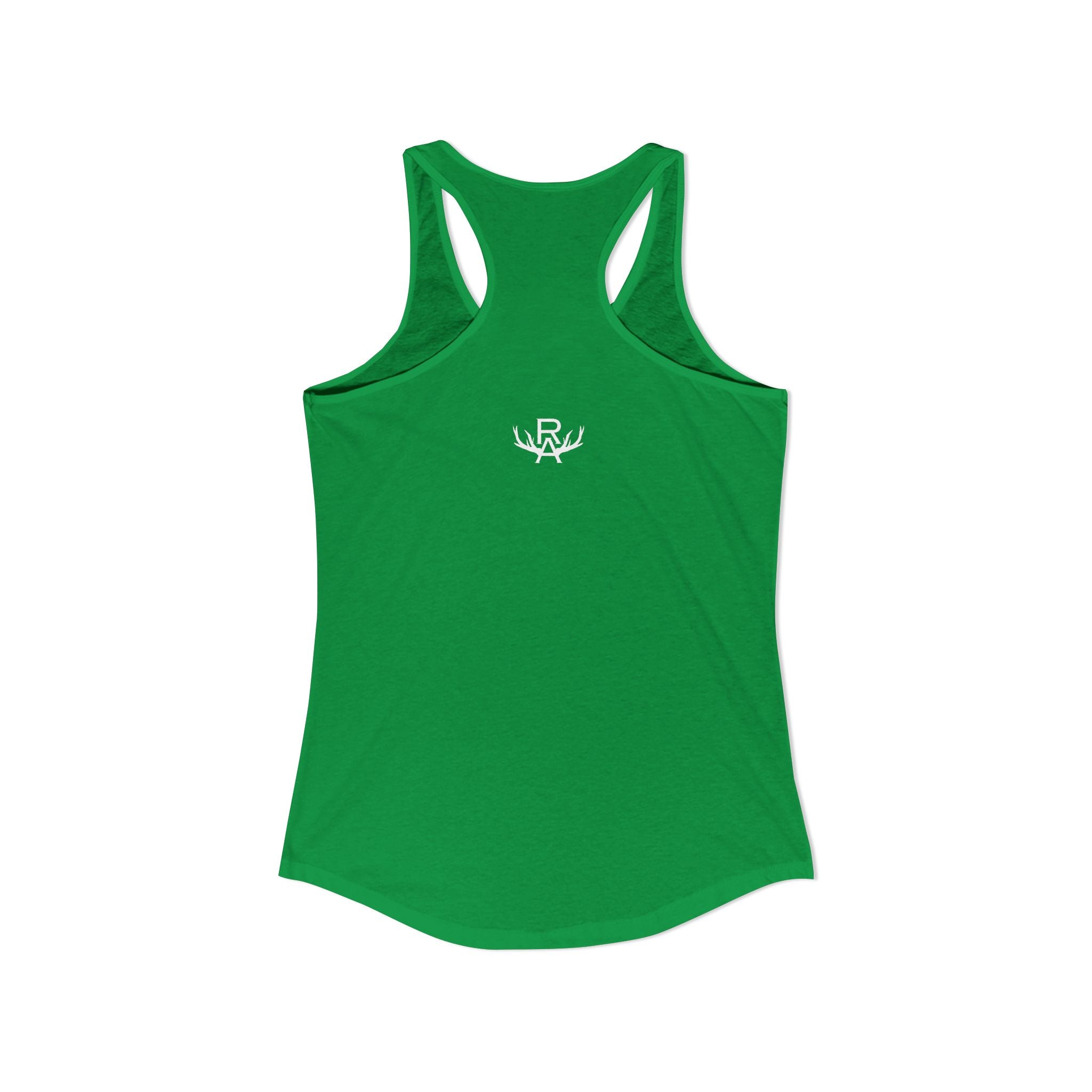 Women's Racer Slim Fit Tank Top - Peacock