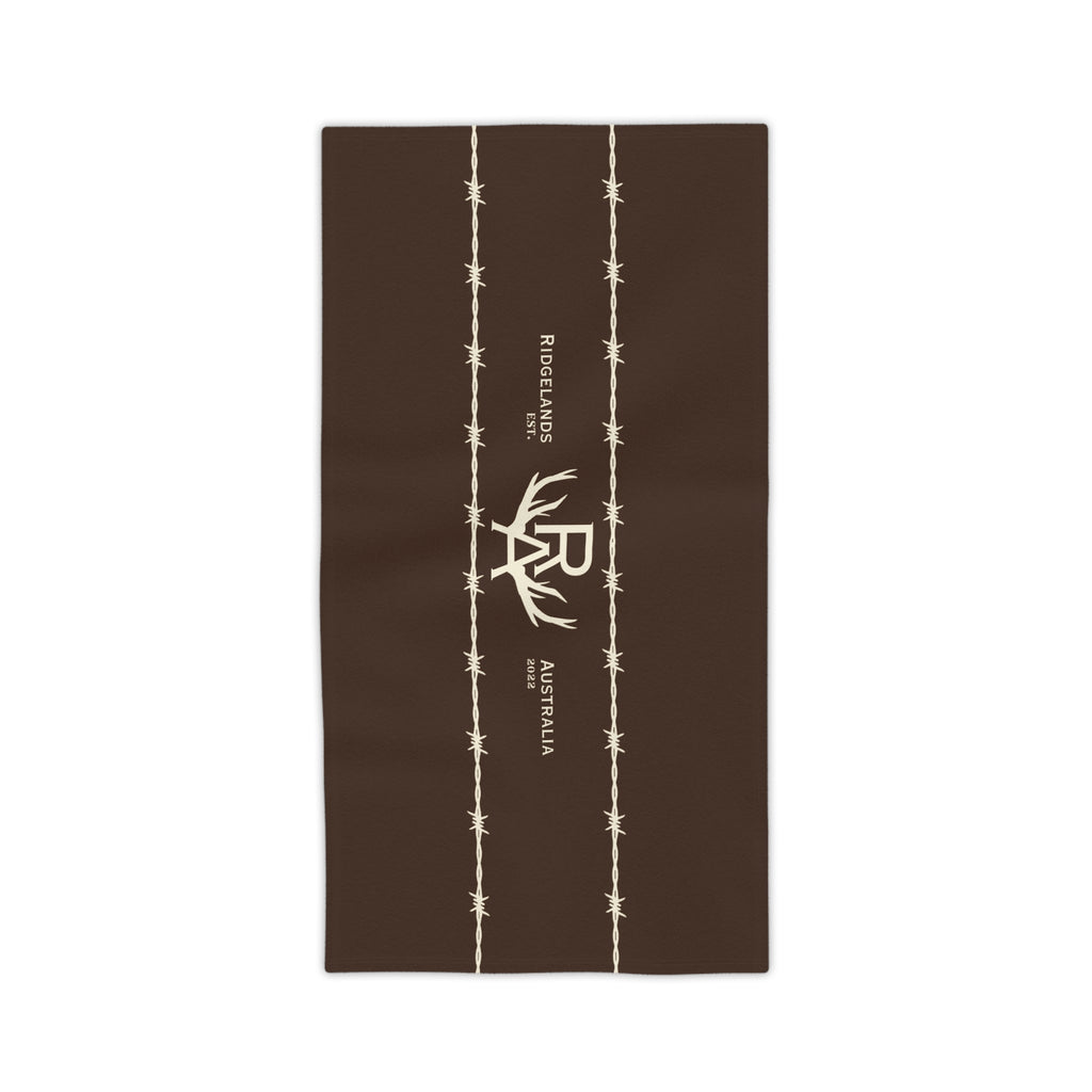 Ridgelands Australia Signature Beach Towel - Chocolate