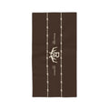 Ridgelands Australia Signature Beach Towel - Chocolate