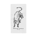 Ridgelands Australia Bull Beach Towel - White