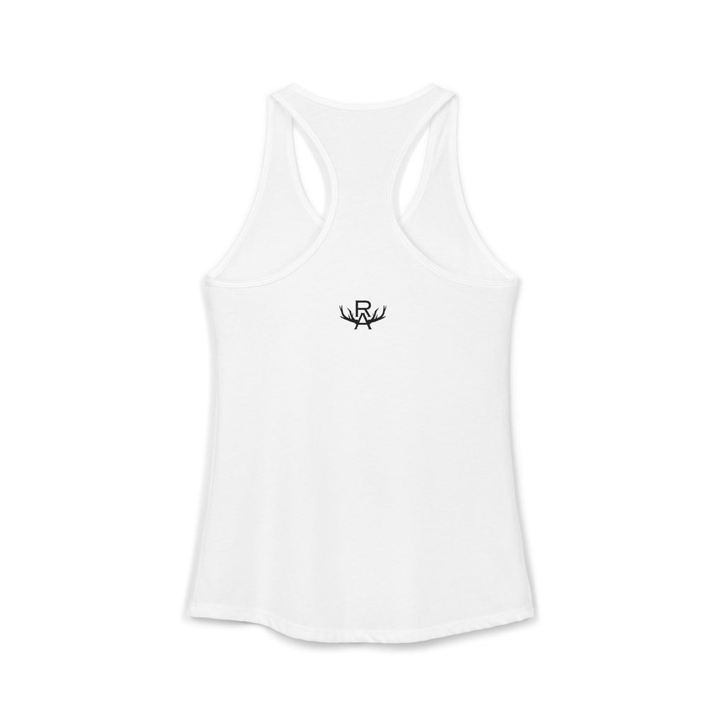 Women's Racer Slim Fit Tank Top - Pearl