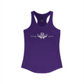 Women's Racer Slim Fit Tank Top - Hyacinth