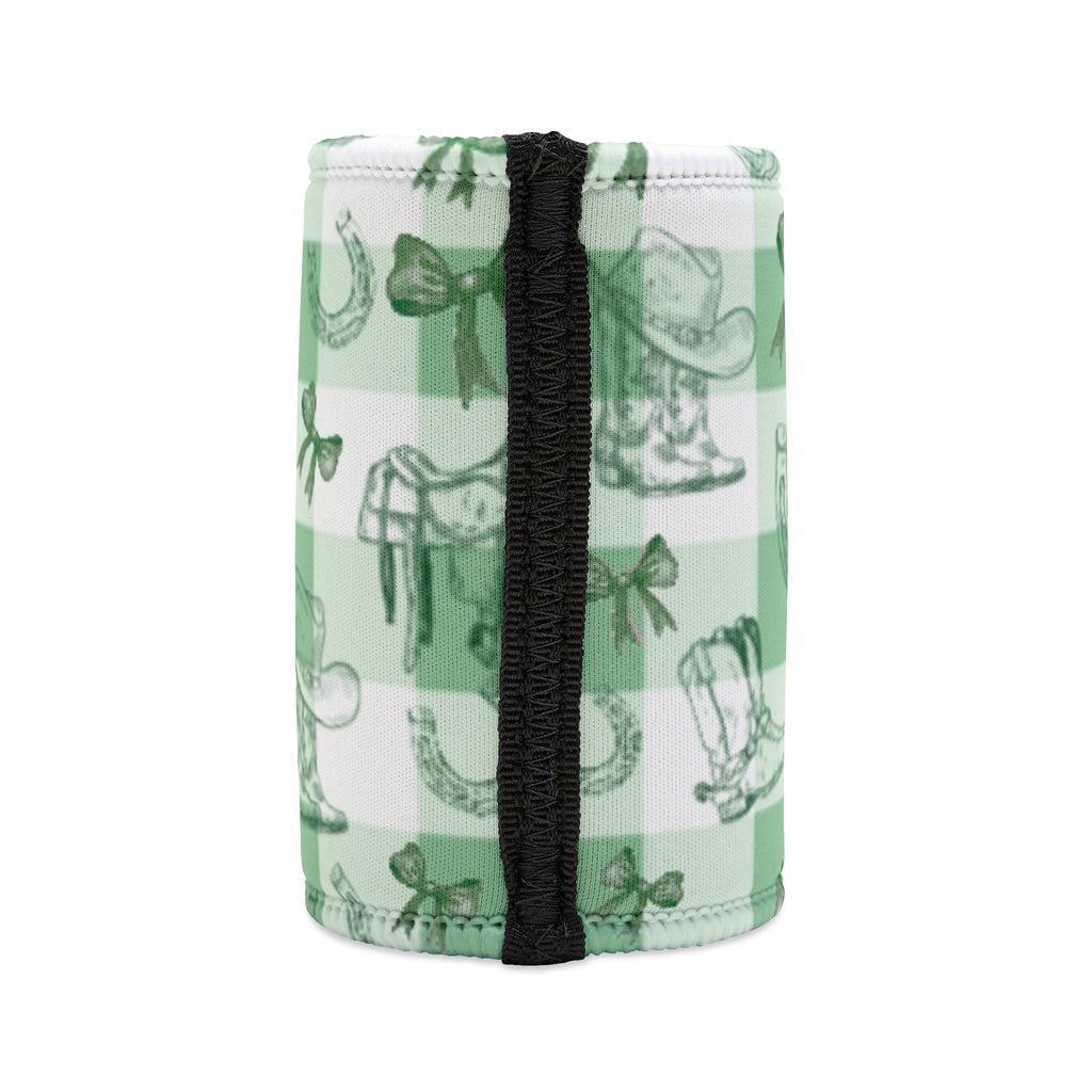 Boots N' Bows Stubby Cooler - Eucalyptus