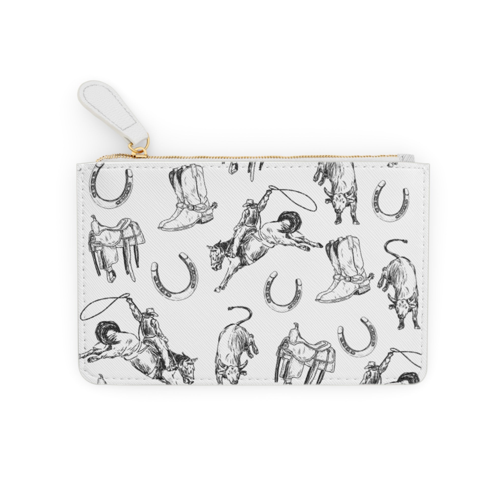 Bulls & Broncs Mini Clutch Bag