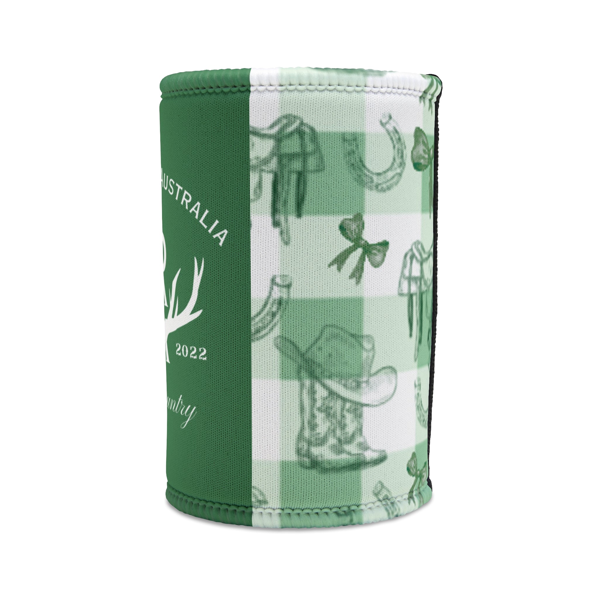 Boots N' Bows Stubby Cooler - Eucalyptus