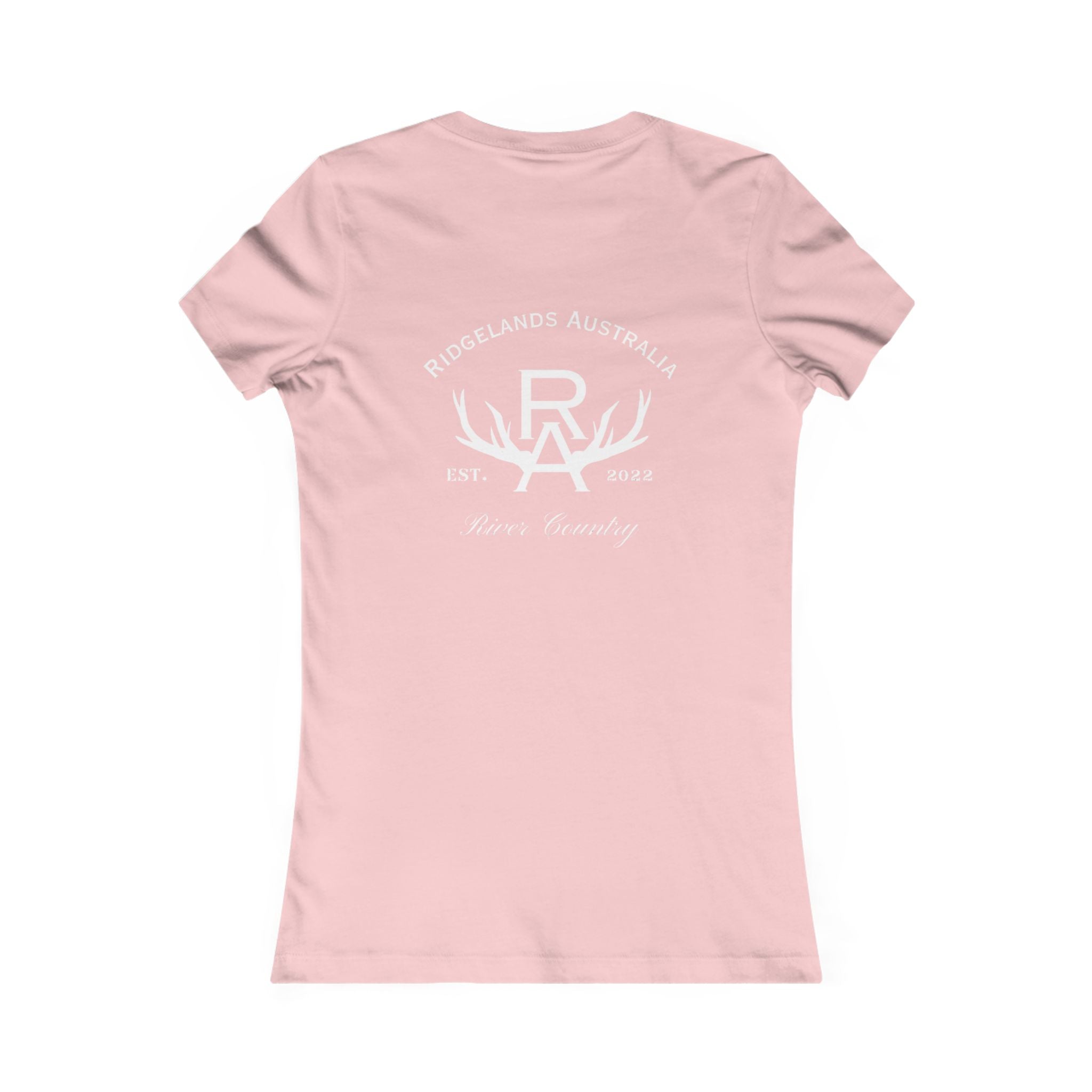 Women's Rural Outfitters Slim Fit T-Shirt - Blush