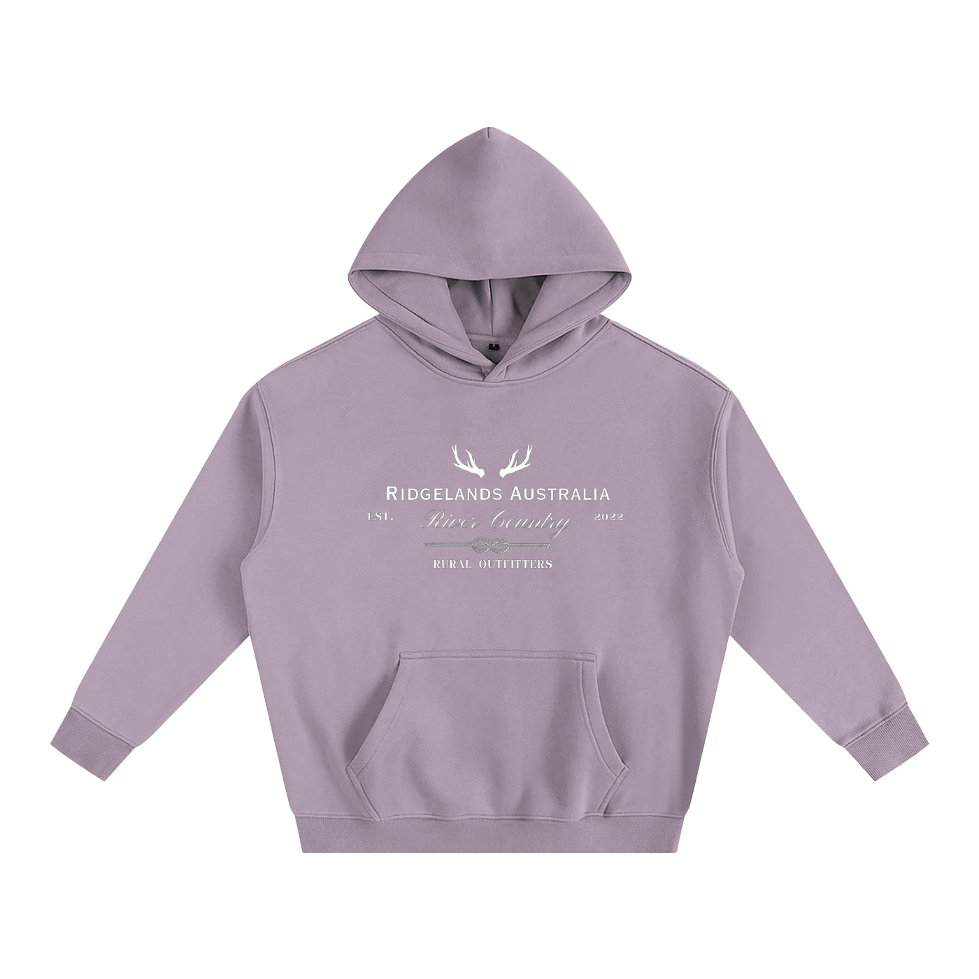 Rural Outfitters Oversized Hoodie - Lavender