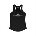 Women's Racer Slim Fit Tank Top - Raven