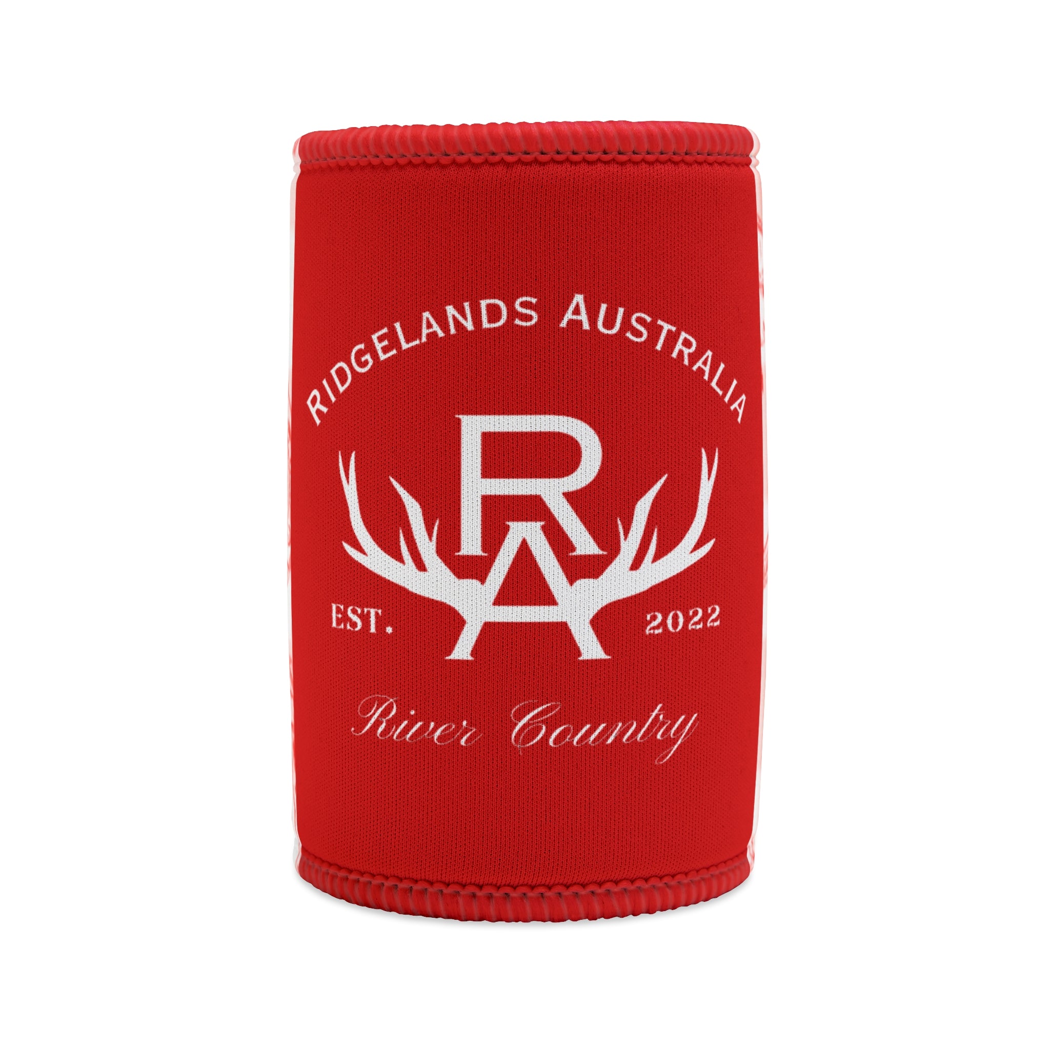 Boots N' Bows Stubby Cooler - Hibiscus Red