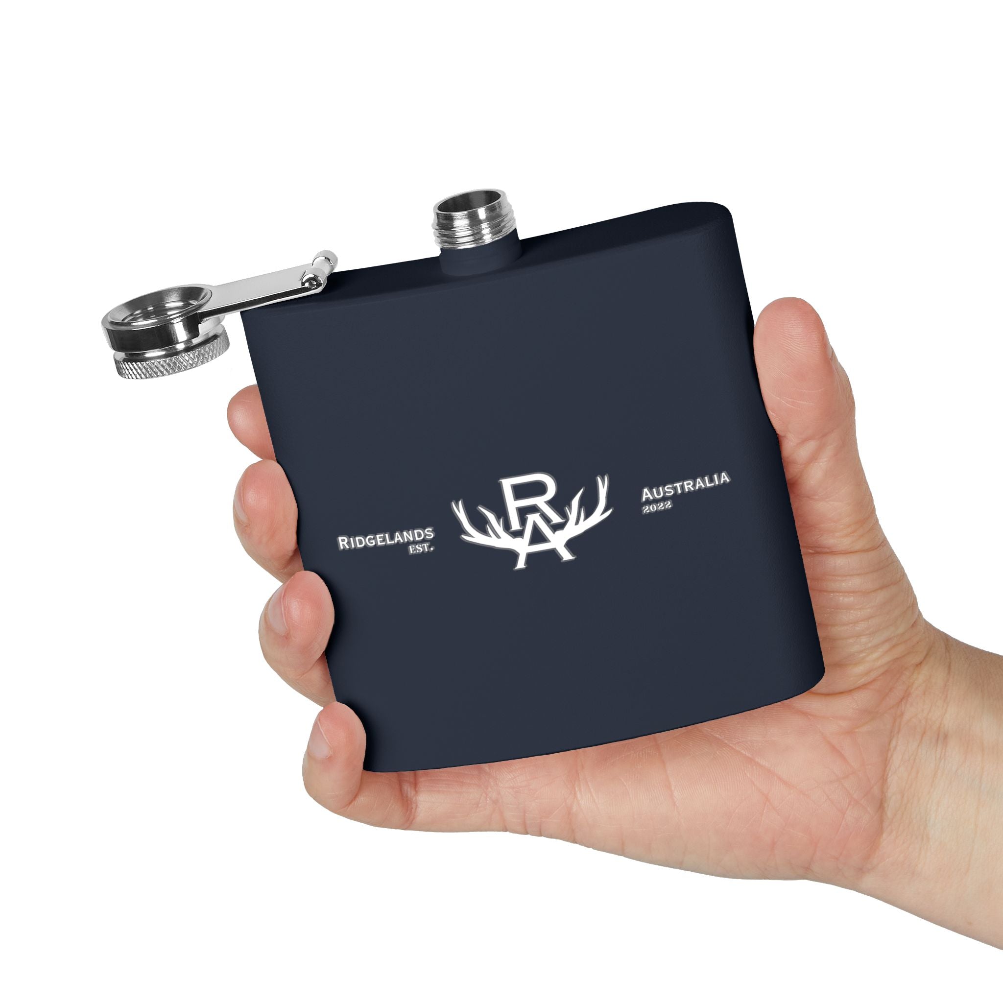 Ridgelands Australia Flask - Navy