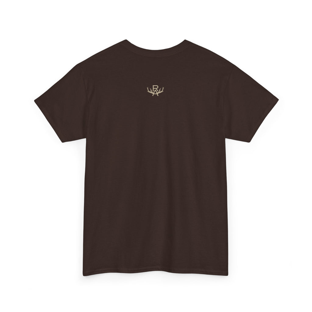 Mens Lone Man T-Shirt - Chocolate