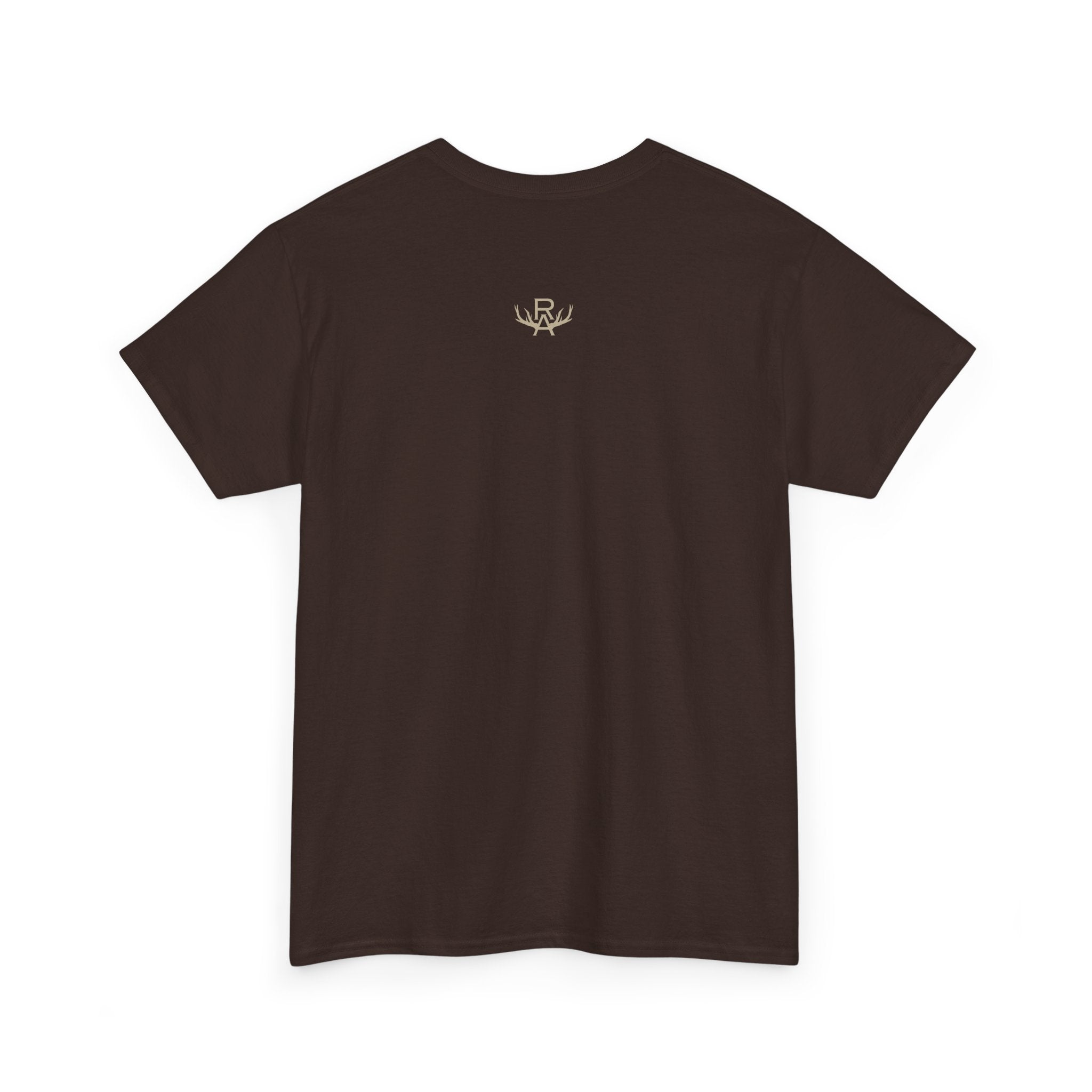 Mens Lone Man T-Shirt - Chocolate