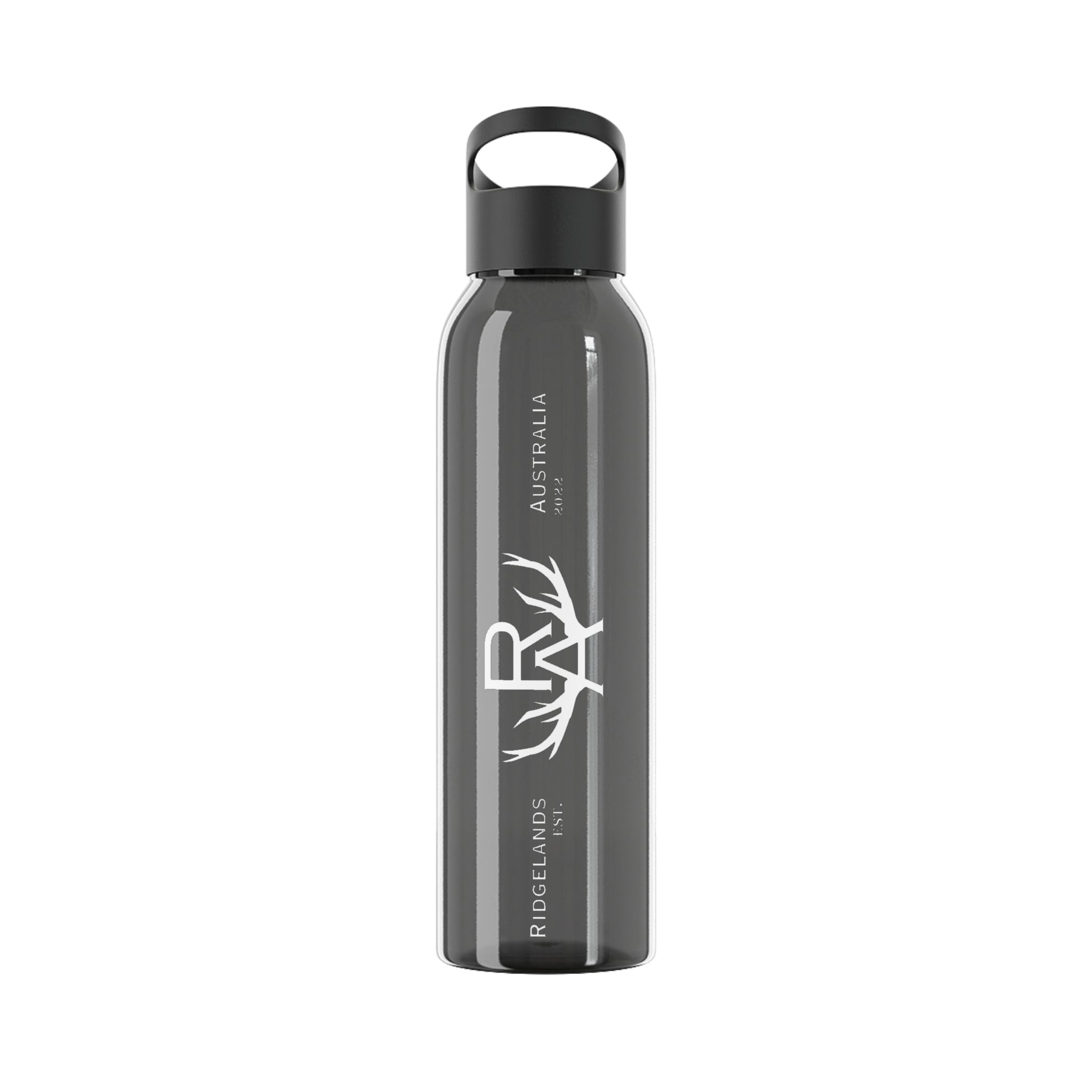Ridgelands Australia Clear Water Bottle - Black