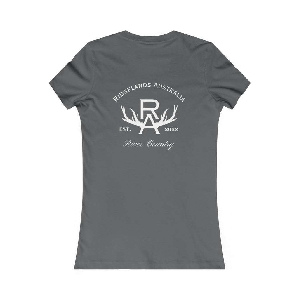 Women's Rural Outfitters Slim Fit T-Shirt - Charcoal