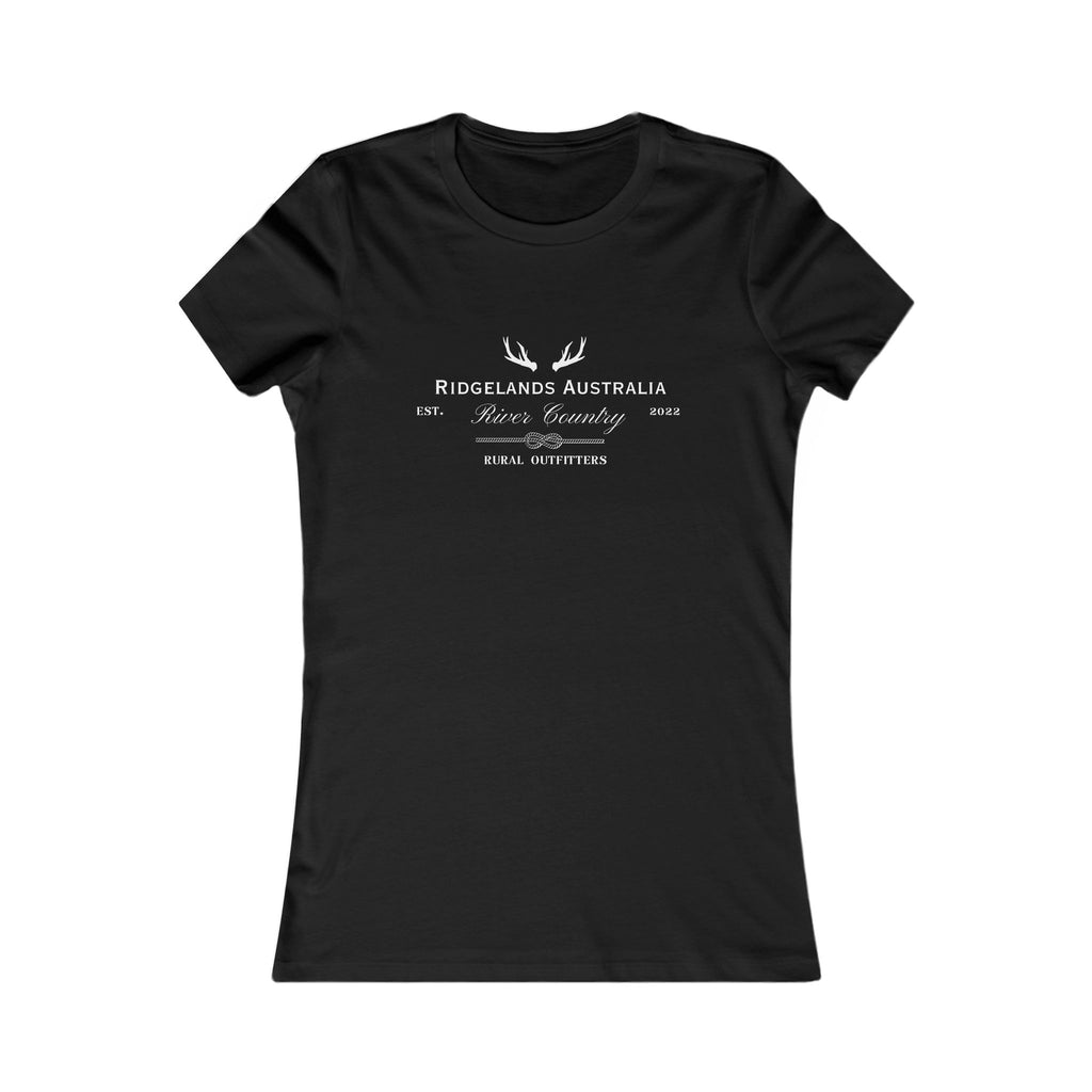 Women's Rural Outfitters Slim Fit T-Shirt - Raven