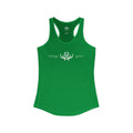Women's Racer Slim Fit Tank Top - Peacock