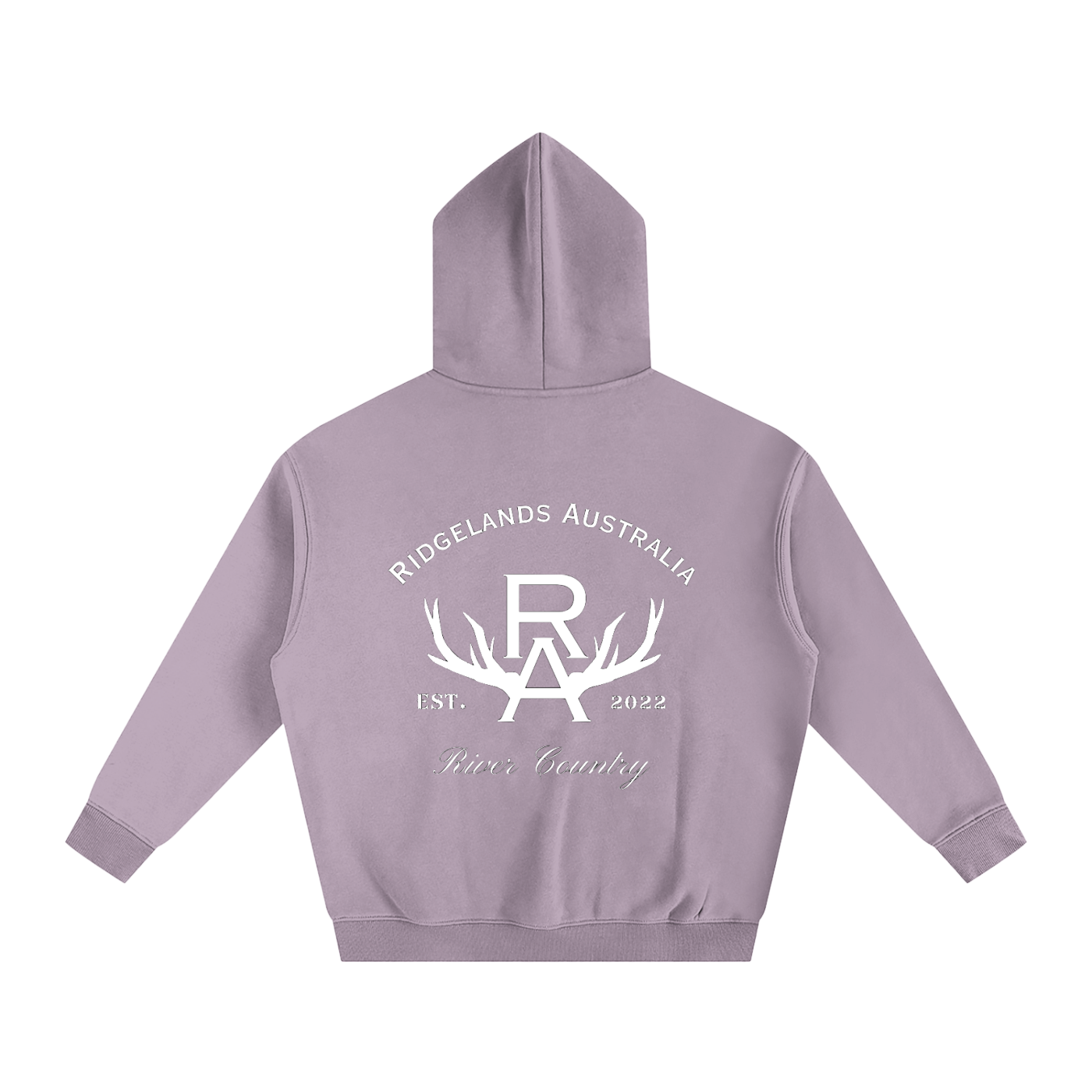 Rural Outfitters Oversized Hoodie - Lavender
