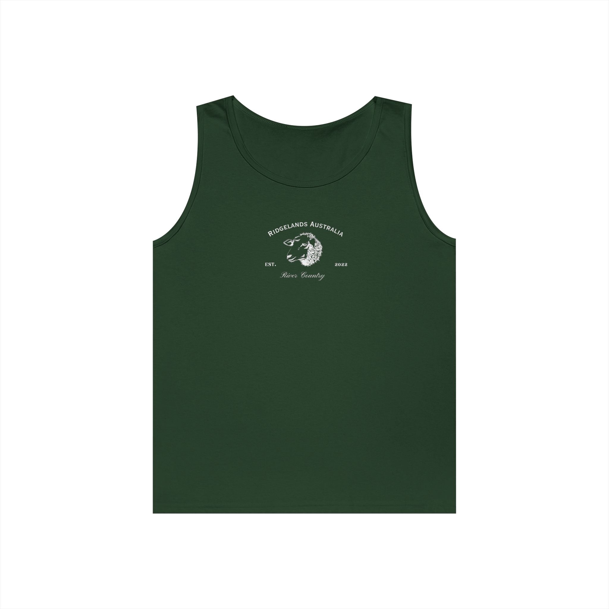 Mens Shepherds Singlet - Pine