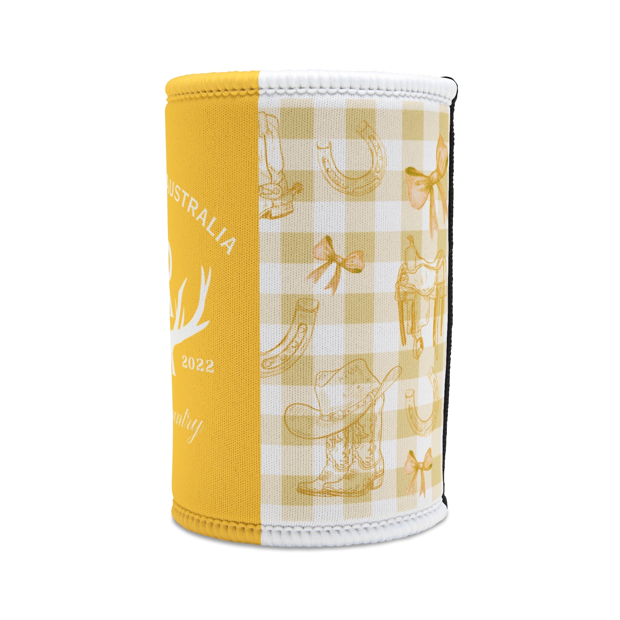 Boots N' Bows Stubby Cooler - Wattle