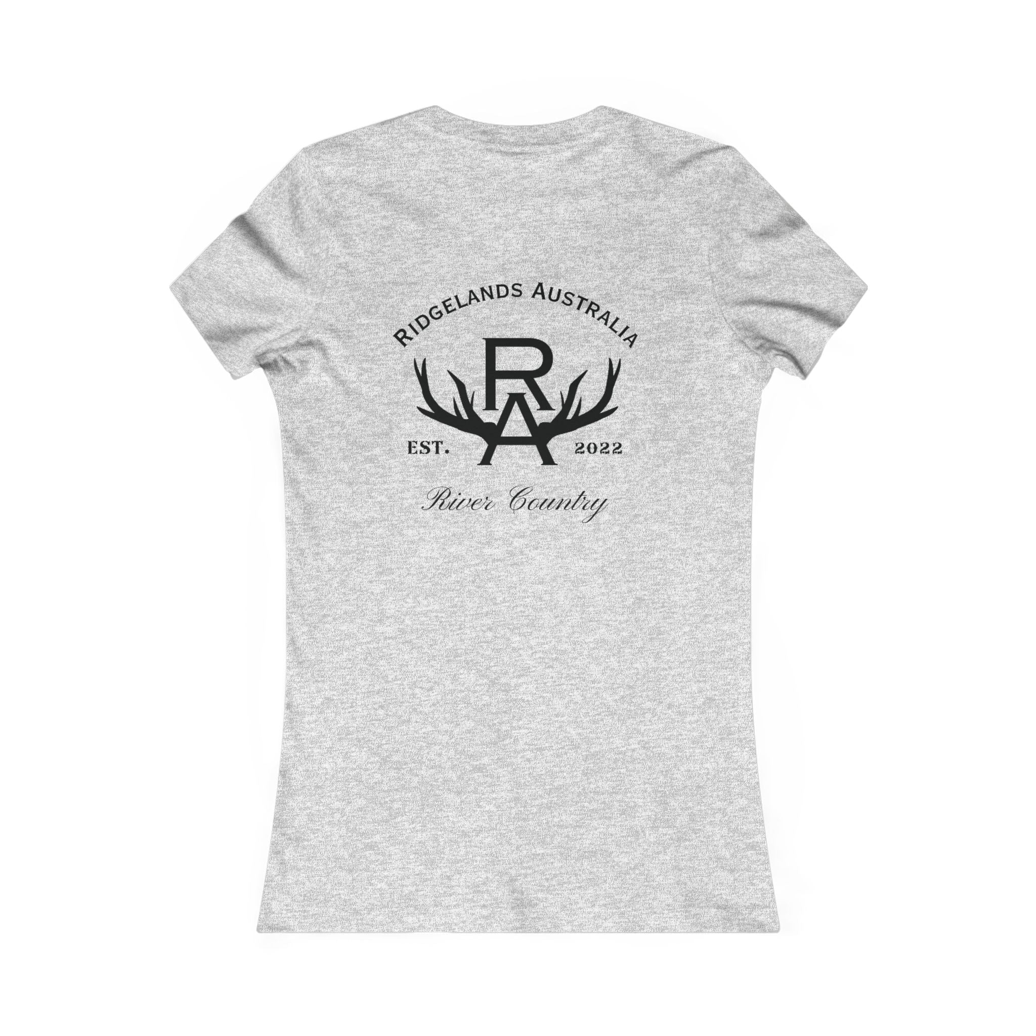 Women's Rural Outfitters Slim Fit T-Shirt - Light Grey