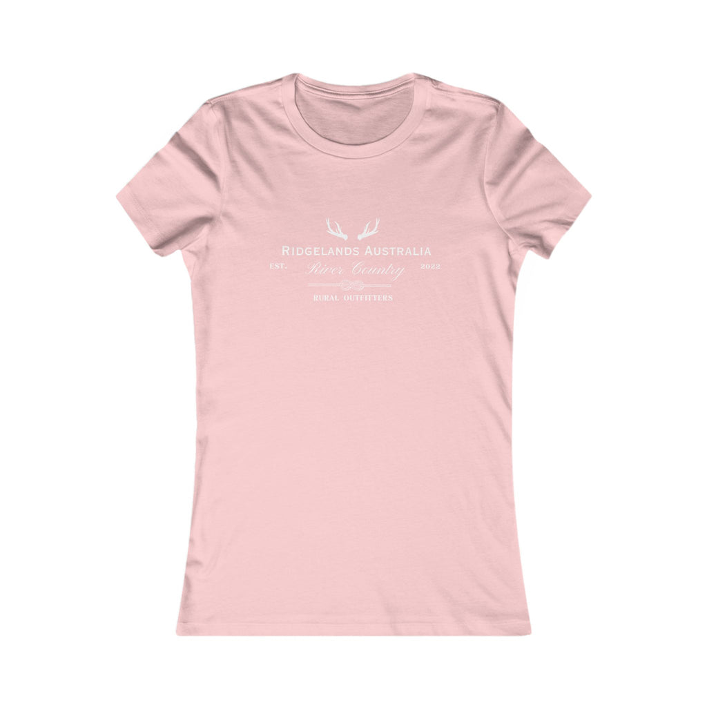 Women's Rural Outfitters Slim Fit T-Shirt - Blush