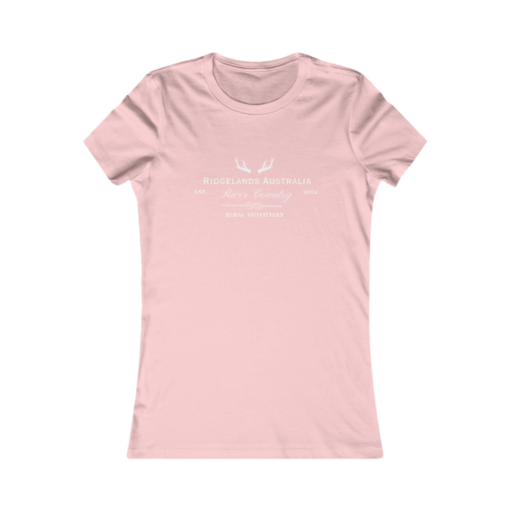 Women's Rural Outfitters Slim Fit T-Shirt - Blush