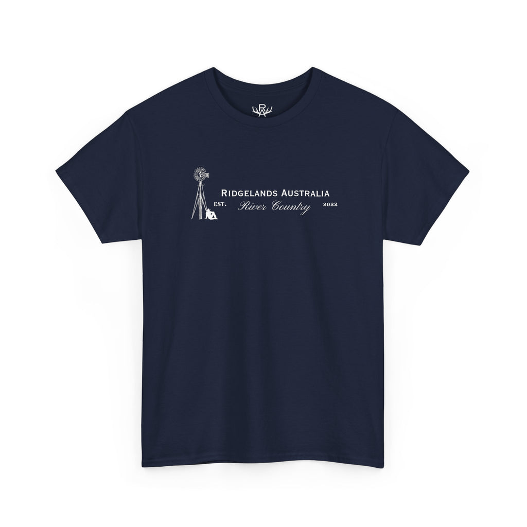 Mens Lone Man T-Shirt - Navy