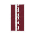 Ridgelands Australia Brumby Beach Towel - Maroon