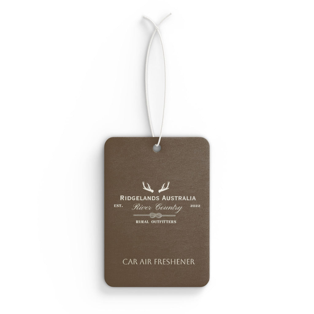 Ridgelands Australia Signature Label Air Freshener - Leather