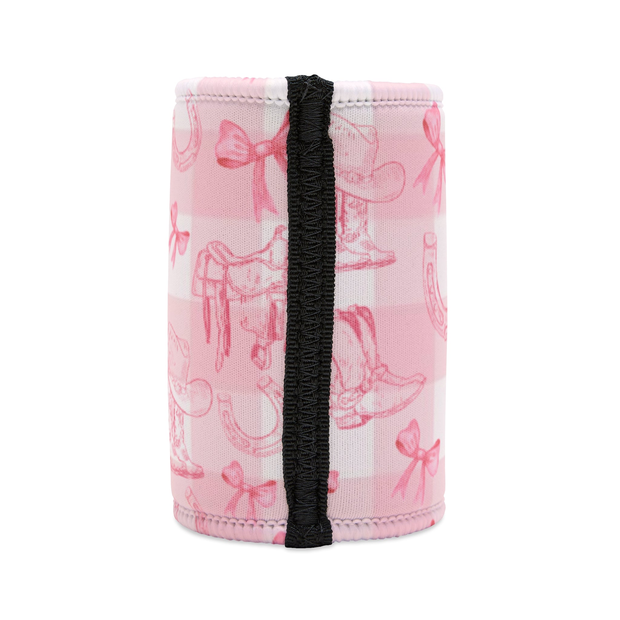 Boots N' Bows Stubby Cooler - Rose